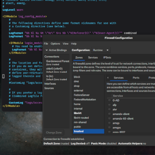 Linux screenshot